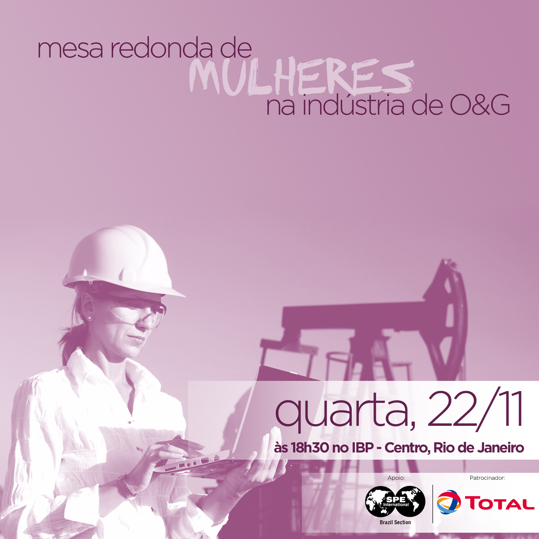 Evento: Mesa redonda de mulheres na indústria de O&G