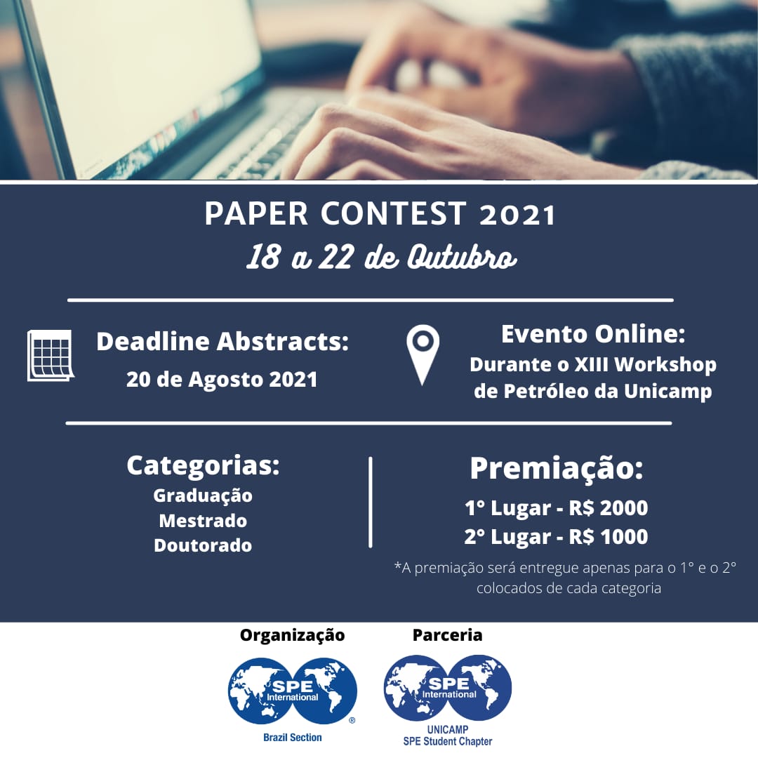SPE BRAZIL STUDENT PAPER CONTEST 2021