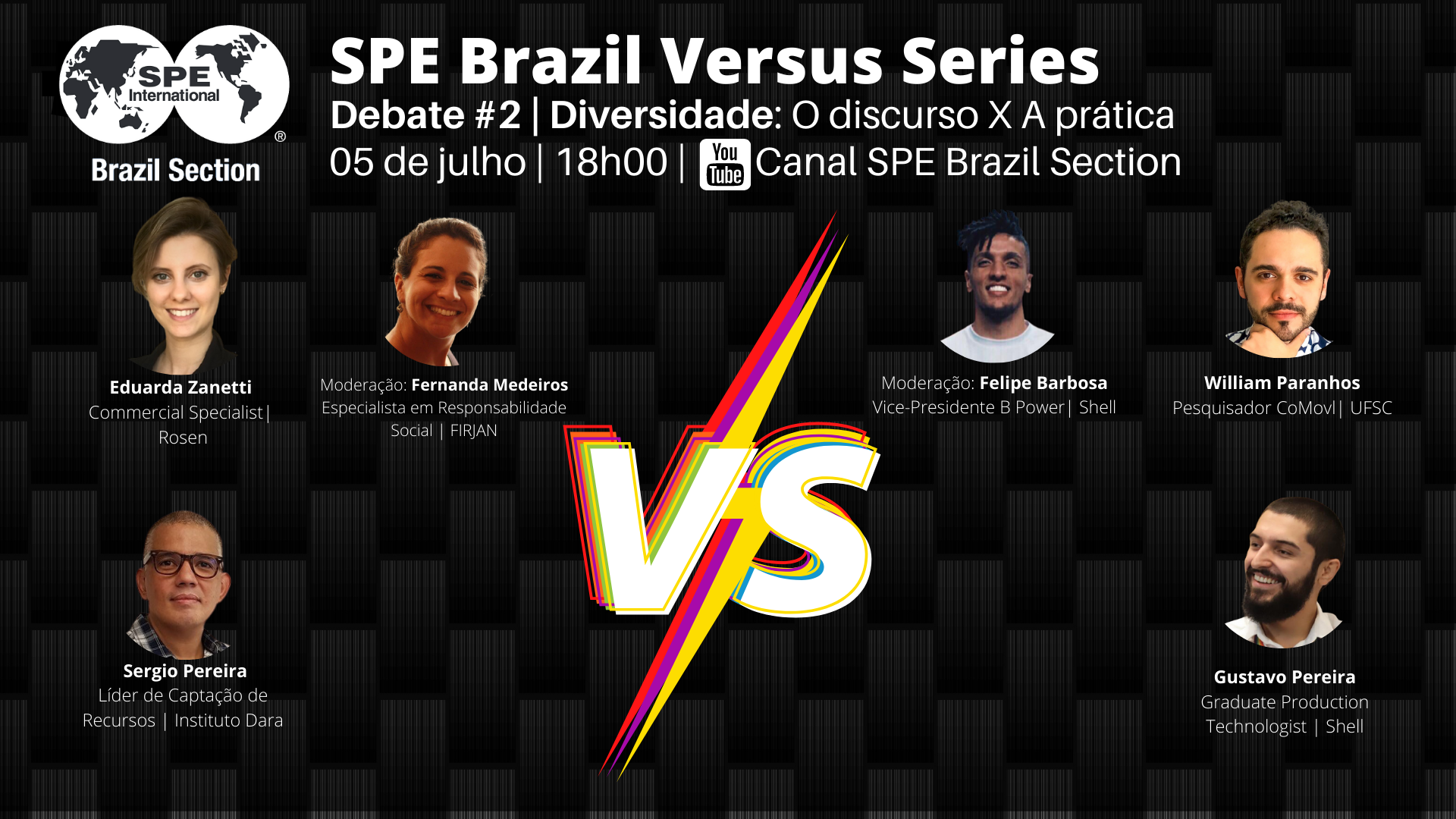 SPE Brazil Versus #02 – Diversidade: Discurso x Prática