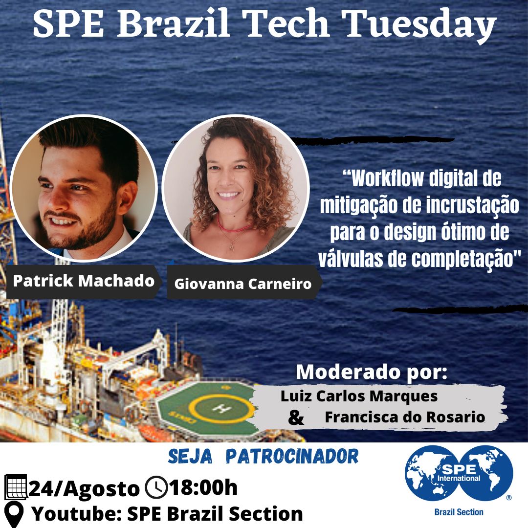 SPE Brazil Tech Tuesday – 24 de agosto