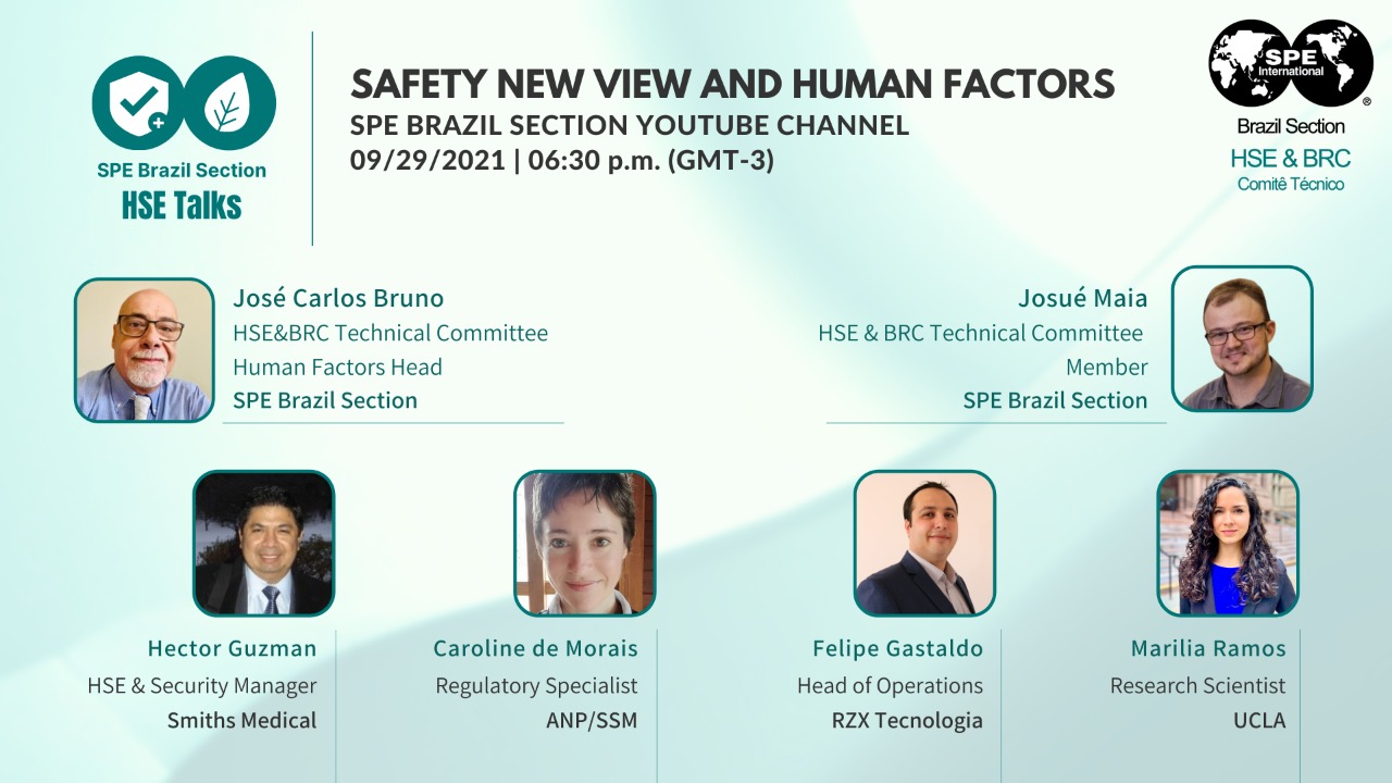 HSE Talks #10: Safety new view and human factors