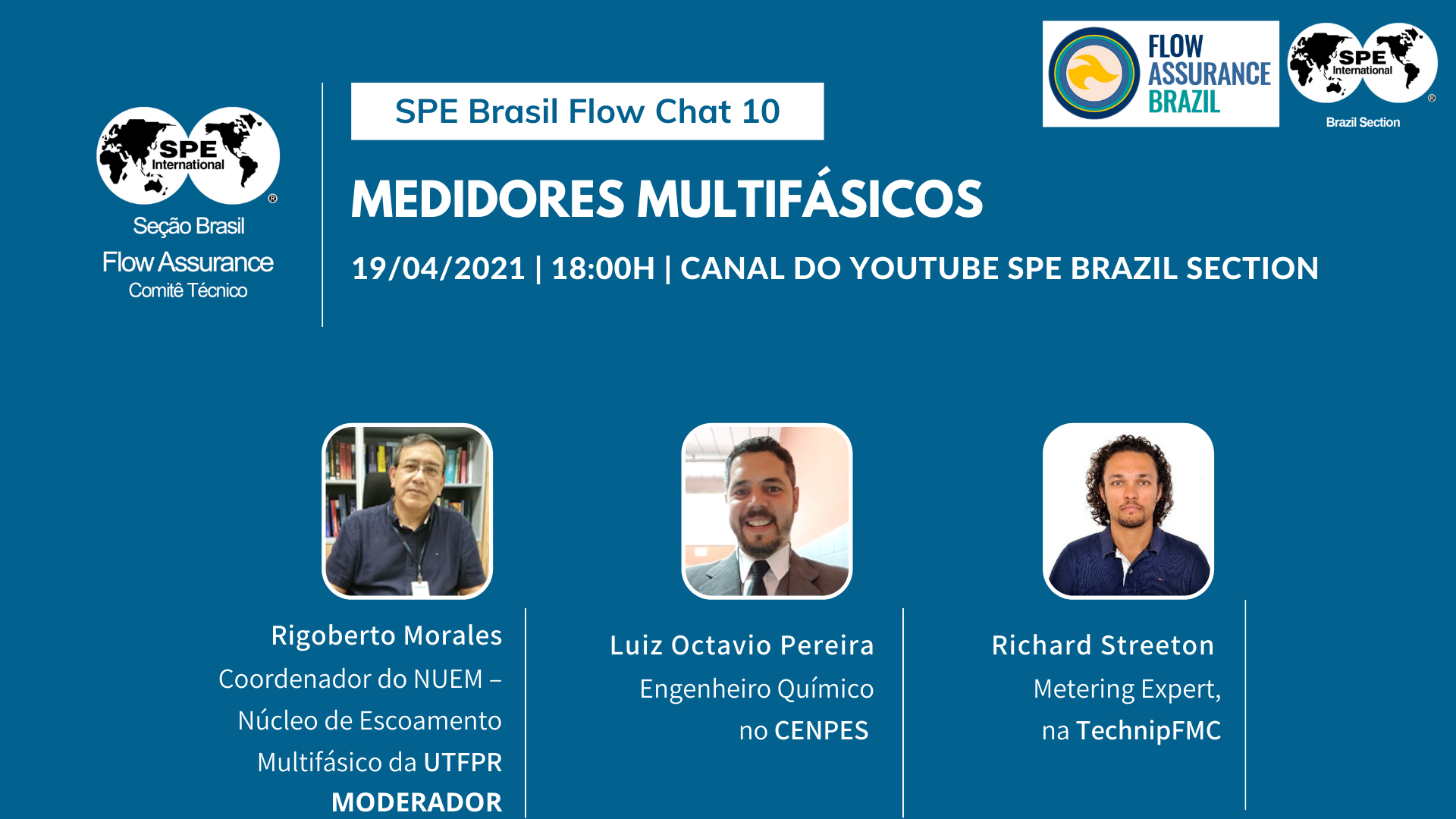 SPE Brasil Flow Chat 10: “Medidores multifásicos”