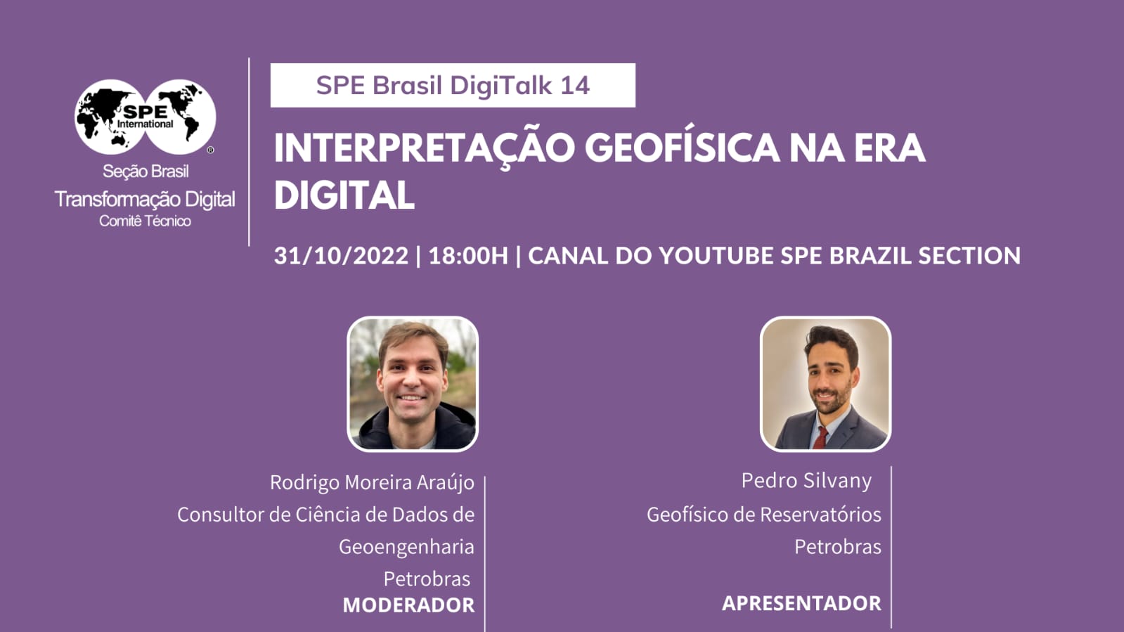 SPE Brasil DigiTalks 14 – Interpretação Geofísica na Era Digital