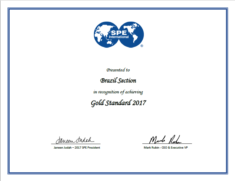Premio Gold Standard 2017