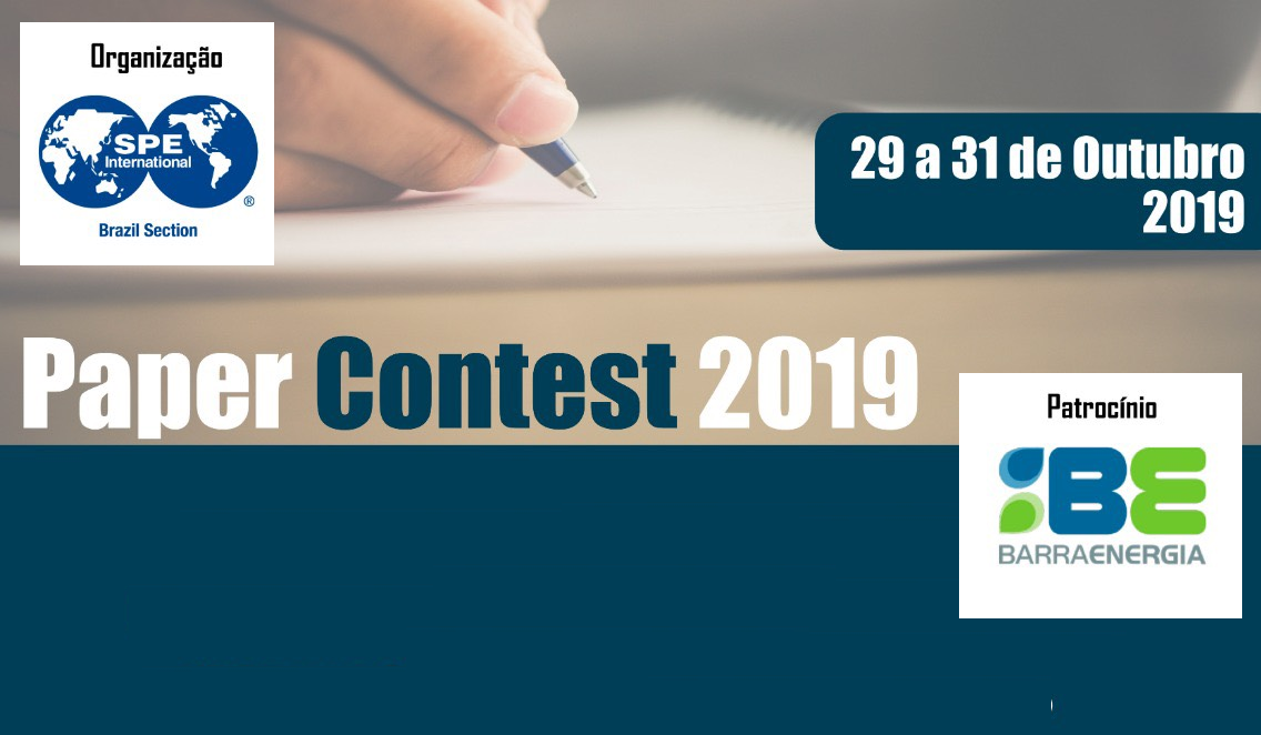 Realizado: SPE Brazil Student Paper Contest 2019