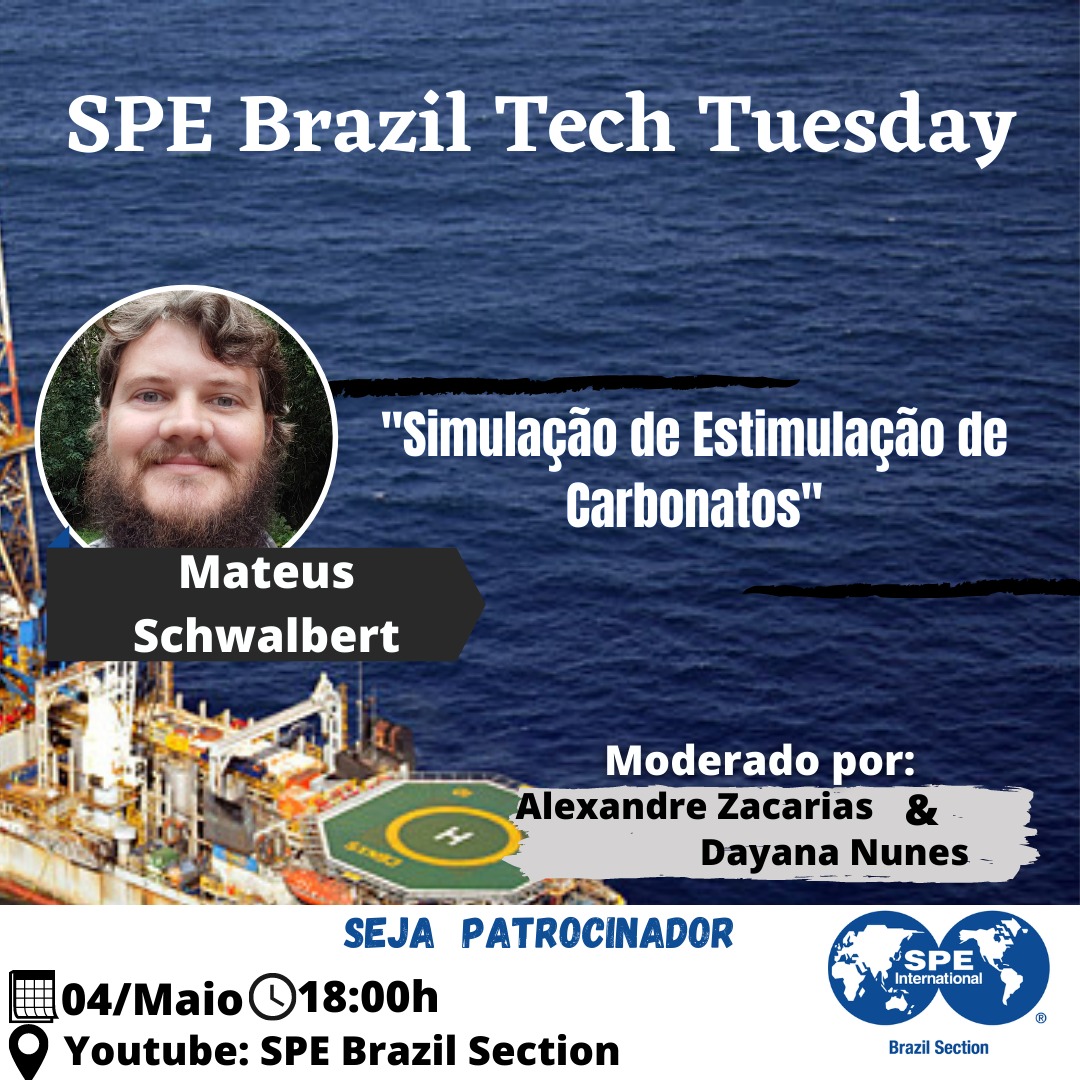 SPE Brazil Tech Tuesday – 04 de maio