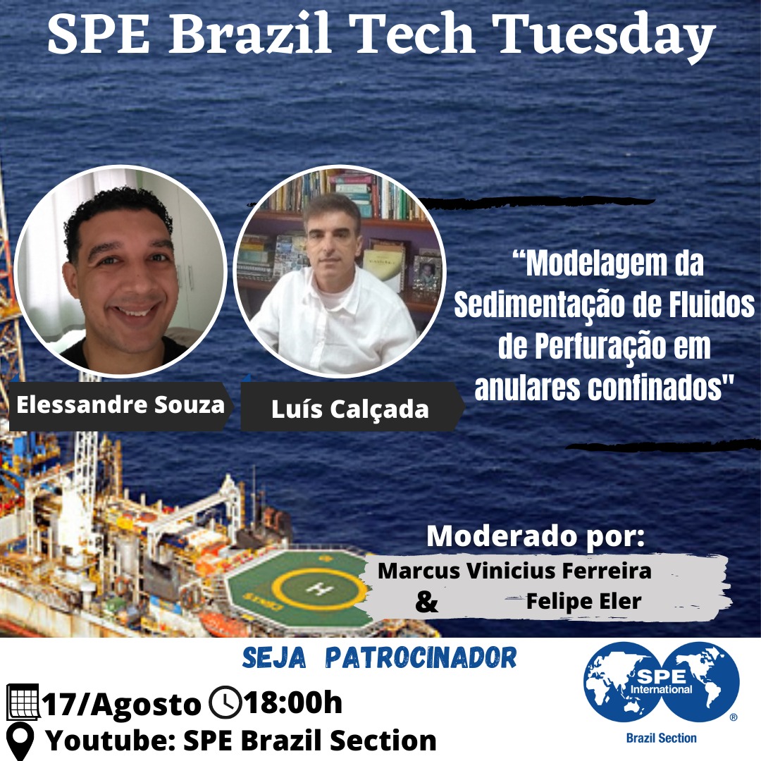 SPE Brazil Tech Tuesday – 17 de agosto