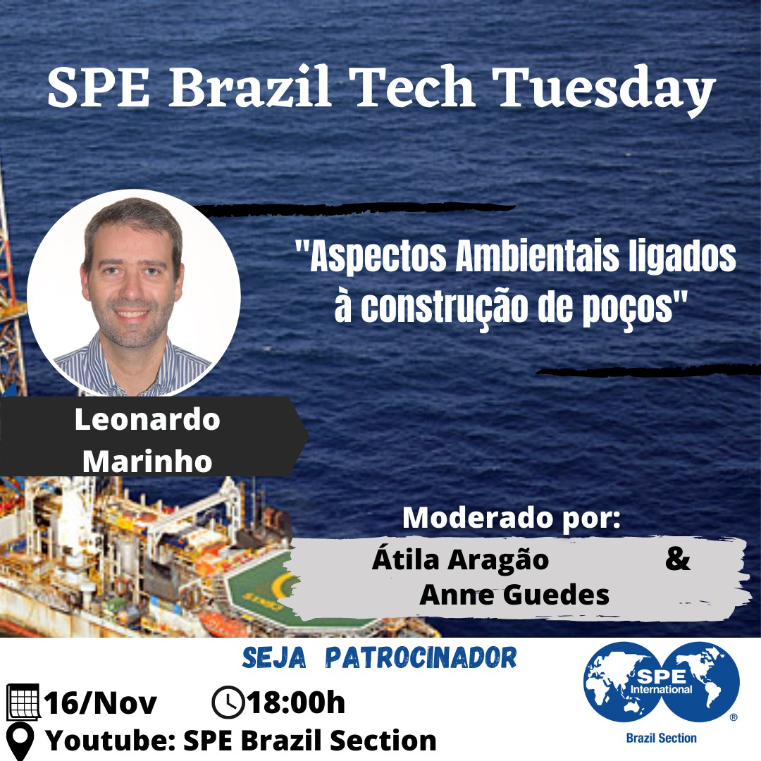 SPE Brazil Tech Tuesday – 16 de novembro