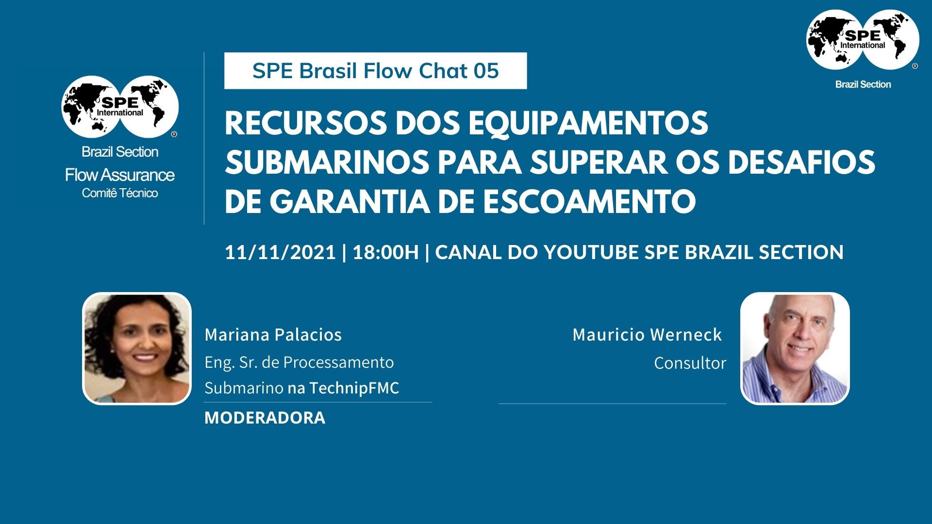 SPE Brasil Flow Chat 05 – 11 de novembro