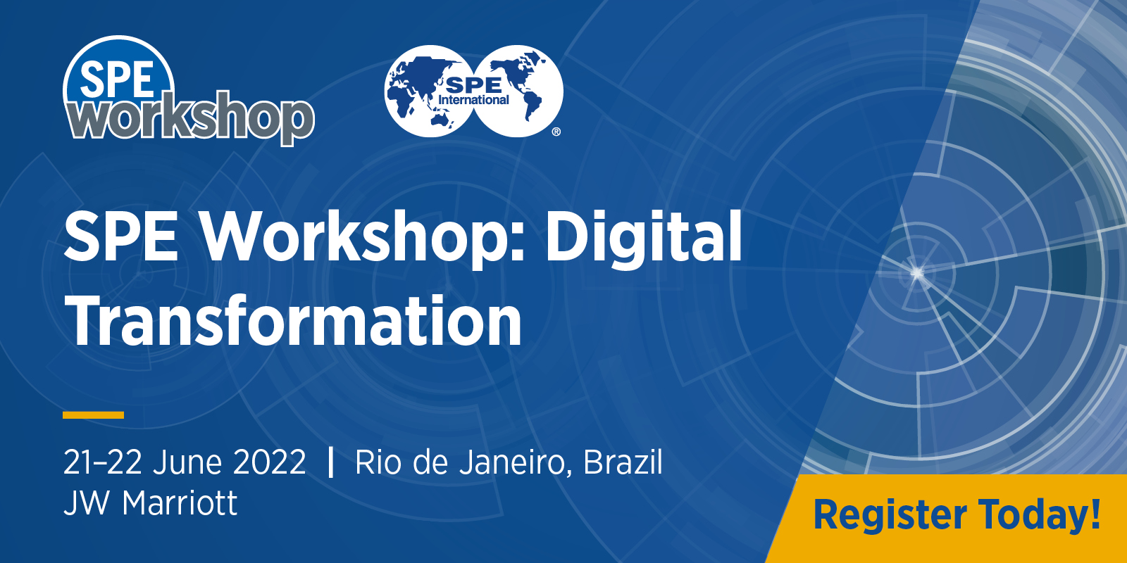 SPE Workshop: Digital Transformation – 21 – 22 Jun 2022